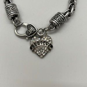 Believe charmed bracelet